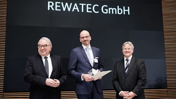 Rewatec erhält den Rohstoff-Effizienz-Preis 2014