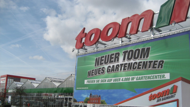 Toom gehört zur Baumarktsparte der Rewe Group. Toom gehört zur Baumarktsparte der Rewe Group.