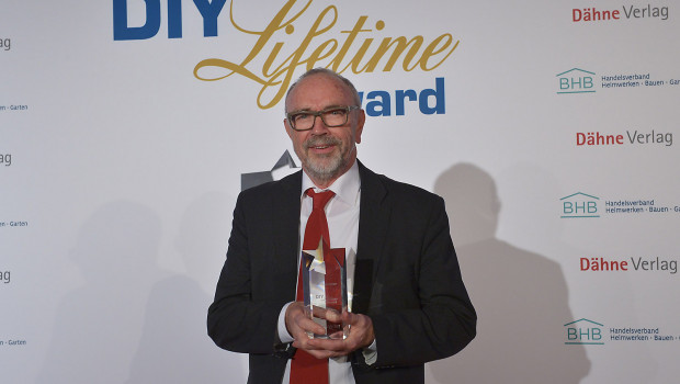 "Hat die Branche geprägt": Der ehemalige Hornbach-Vorstand Manfred Valder ist diesjähriger Preisträger des DIY-Lifetime-Award.
