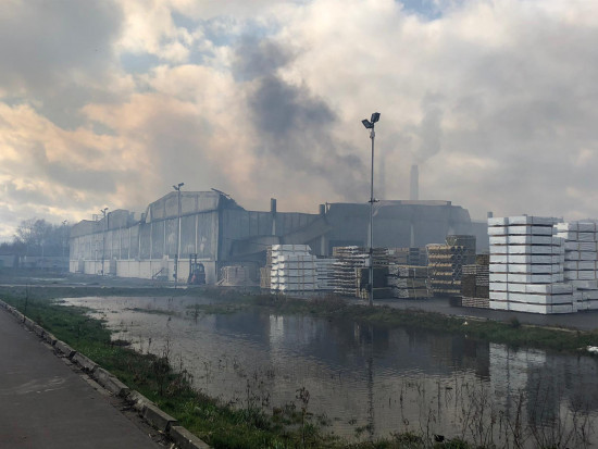 Der Logistikstandort in Herten wurde 2020 bei einem Großbrand beinahe vollständig zerstört.