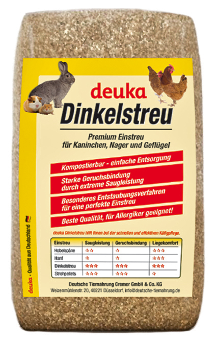 Dinkelstreu von „Deuka“ - diy online