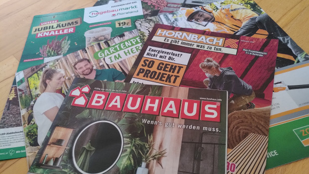 Produktaktionen aus dem Baumarkt oder Gartencenter werden weiter am liebsten im Printformat verfolgt. 