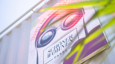 Schöner Wohnen-Trendfarben waren auf Festival zu sehen