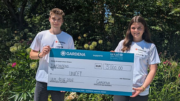 29 Auszubildende und dual Studierende bei Gardena haben 276,8 Kilometer bei „Azubis laufen für Unicef" erlaufen.