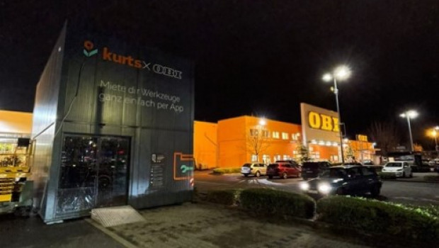 Die Kurts Toolbox GmbH arbeitet seit Ende Dezember 2021 mit Obi an zwei Standorten in Köln im digitalen Werkzeugverleih zusammen.