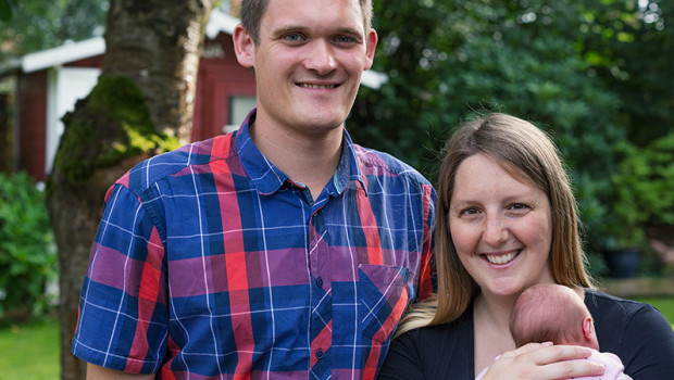 Julia und Torben Kaiser, Gewinner des Wettbewerbs "Deutschlands schönstes Zuhause".