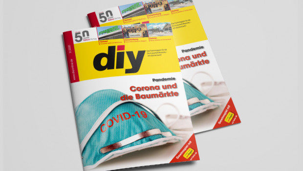 Auf dem Titel von diy 5: Corona.