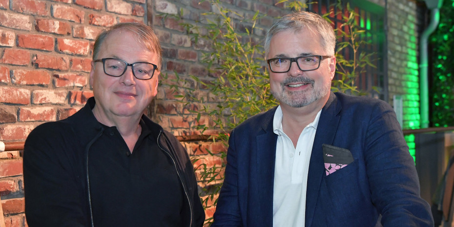 Sechs Jahre war Obi-Vorstandsmitglied Peter Tepaß (l.) Sprecher des BHB-Vorstands und hat in dieser Zeit eng mit Geschäftsführer Peter Wüst zusammengearbeitet.