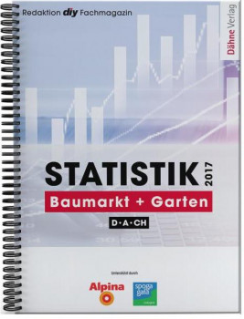 Neu erschienen ist das statistische Standardwerk zur deutschen Baumarkt- und Gartencenterszene, die 2017er Ausgabe der Statistik Baumarkt und Garten der diy-Fachredaktion. Neu erschienen ist das statistische Standardwerk zur deutschen Baumarkt- und Gartencenterszene, die 2017er Ausgabe der Statistik Baumarkt und Garten der diy-Fachredaktion.