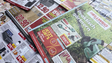 Print-Prospekte bleiben stark, online wächst weiter