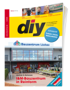 diy Fachmagazin für die Baumarkt- und Gartenbranche