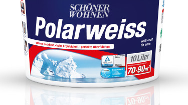 Deckt beim ersten Anstrich
