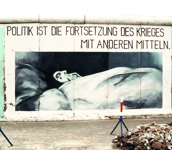 Kunst auf der Berliner Mauer