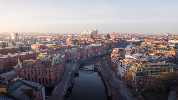 Hamburg ist eine sieben größten Städte Deutschlands.&nbsp;