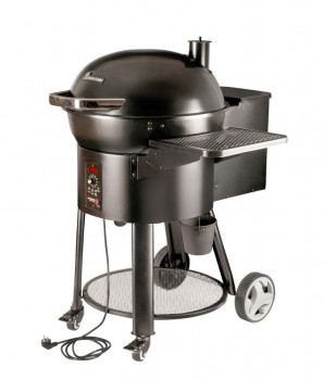 Der Pellet Kettle von Landmann ermöglicht eine sehr präzise Temperatureinstellung. Der Pellet Kettle von Landmann ermöglicht eine sehr präzise Temperatureinstellung.