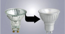 LED-Reflektoren statt  Halogenstrahler