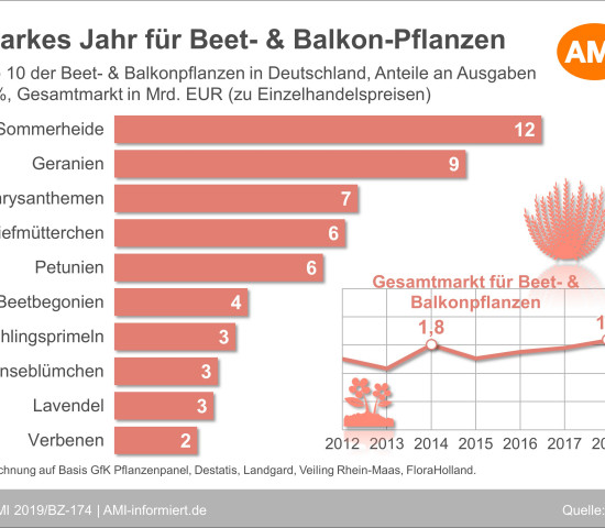 Die Top 10 bei Beet und Balkon.
