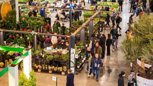 Die 10. Ausgabe der Myplant & Garden findet vom 18. bis 20. Februar 2026 in der Fiera Milano-Rho statt - hier ein Bild von der diesjährigen Ausgabe.
