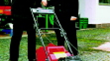 Rasenmäher gewonnen!