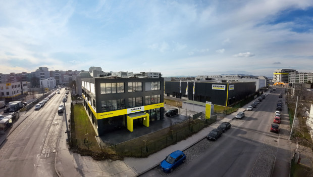 Das neue Headquarter von Kärcher Österreich in Wien war schon nach sechs Monaten Bauzeit bezugsbereit.