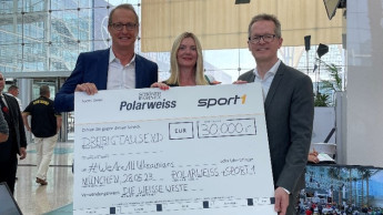Schöner Wohnen Polarweiss spendet 30.000 Euro