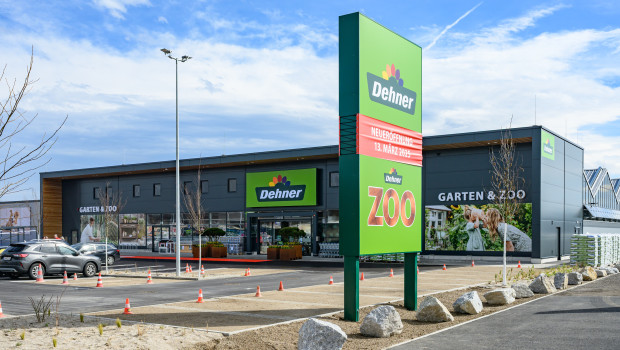 Das neue Dehner-Gartencenter in Amstetten-Greinsfurth hat eine Verkaufsfläche von 4.500 m².