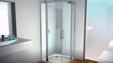 Neue Duschkabinenserie