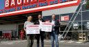 Bauhaus spendet an Stiftungen in Hennef
