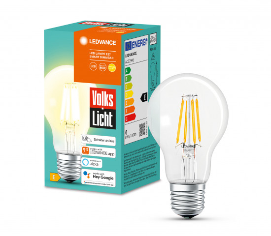 Mit der intelligenten BT Filament Lampe will der Hersteller Kunden den Einstieg ins Smart Home erleichtern.