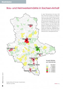 Bau- und Heimwerkermärkte in Sachsen-Anhalt.