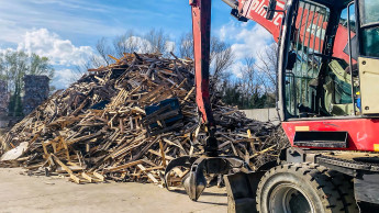 Eggers erster Recycling-Sammelstandort in Italien