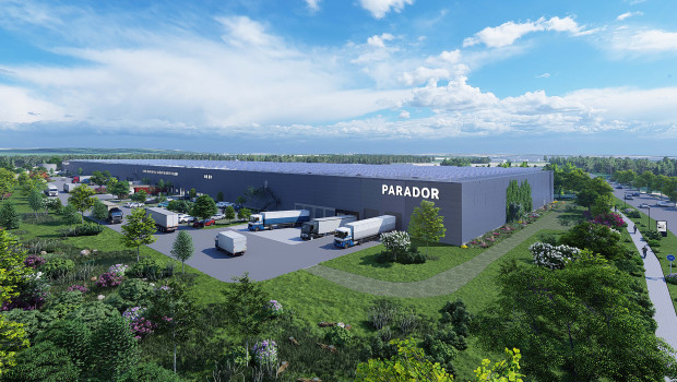 Rund 30.000 Paletten finden im neuen Logistikzentrum von Parador Platz.