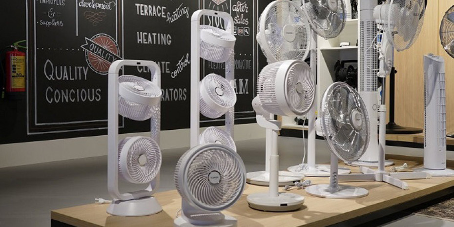 In seinem Showroom am Unternehmensstandort in Genemuiden präsentiert der Anbieter die Bandbreite seiner Klimageräte.