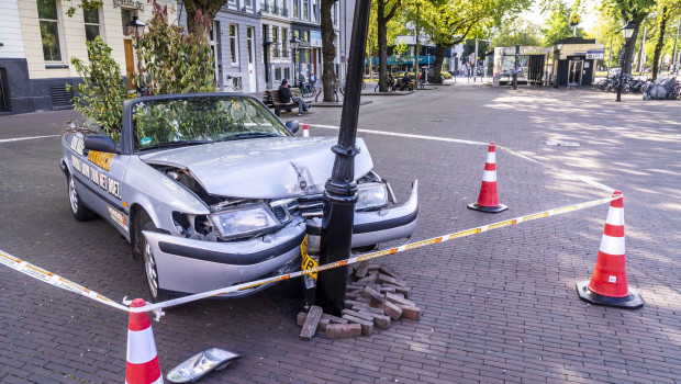 In Rotterdam, Eindhoven, Utrecht und Zwolle wurden Autounfälle nachgestellt.