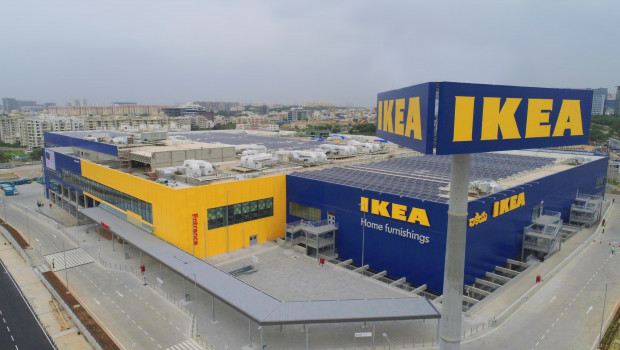 Ikea ist seit heute auch in Indien mit einem Einrichtungshaus präsent.