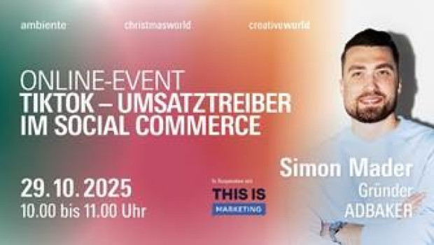 Simon Mader spricht über den „Umsatztreiber“ Tiktok. 