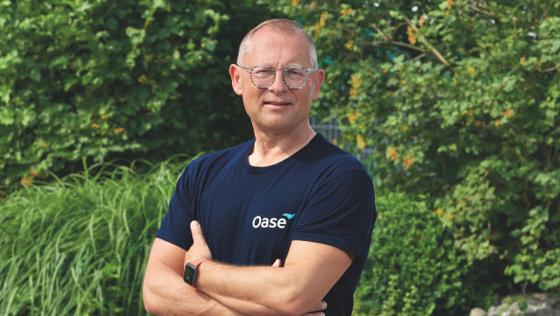 Oase-CEO Thorsten Muck freut sich, dass das Unternehmen zum zweiten Mal zu den Top 100 gehört.
