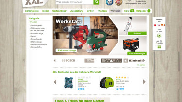 Garten XXL geht in Richtung DIY
