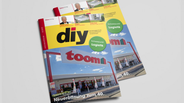 Die Oktober-Ausgabe des Fachmagazins diy ist jetzt erschienen.