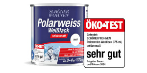 Polarweiss Weißlack erhält Bestnote