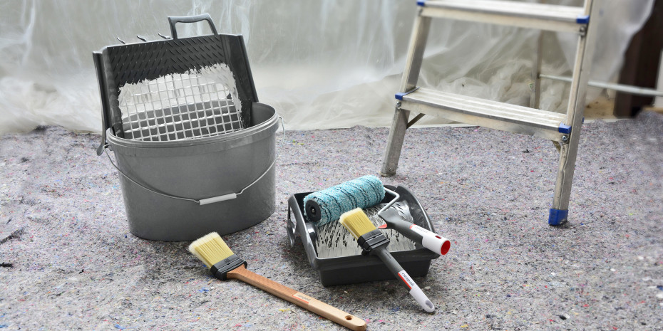 Nespoli bietet alle Malerwerk­zeuge, die zum Renovieren benötigt werden und setzt dabei auf Recyclingmaterial.
