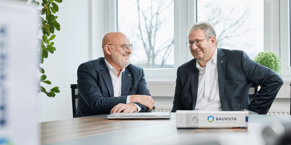 Die beiden Geschäftsführer Johannes Häringslack (l.) und Jörg Kronenberg führen beim Bauvista-Einzelhandel Category Management ein.