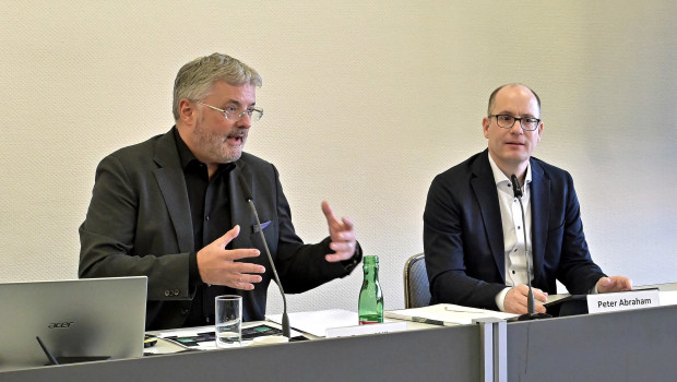 Blicken optimistisch auf das Jahr 2026: BHB-Geschäftsführer Dr. Peter Wüst und BHB-Vorstandssprecher Peter Abraham. Blicken optimistisch auf das Jahr 2026: BHB-Geschäftsführer Dr. Peter Wüst und BHB-Vorstandssprecher Peter Abraham.