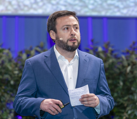 Iñaki Maillard stand mit seinem Team für die perfekte Organisation der Veranstaltung.