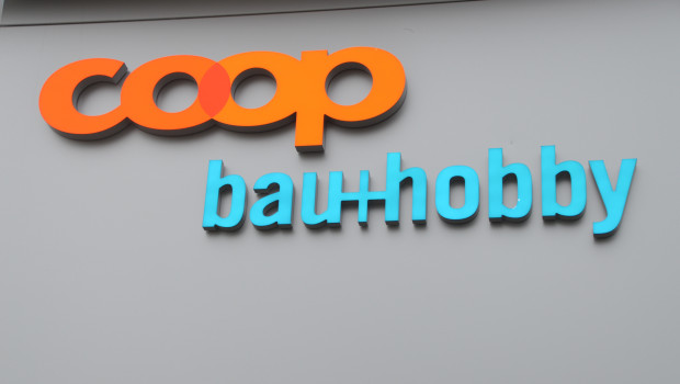 Die Baumarktvertriebslinie der Schweizer Coop-Gruppe lag 2016 mit ihren Umsätzen unter dem Vorjahreswert.