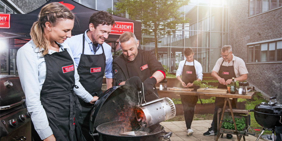 Kundenbindung über Wissensvermittlung direkt am Objekt der Begierde: Bei Weber funktioniert’s.