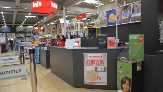 Viele Händler bieten ihren Kunden an, Ware online zu bestellen und im Markt abholen zu können. 