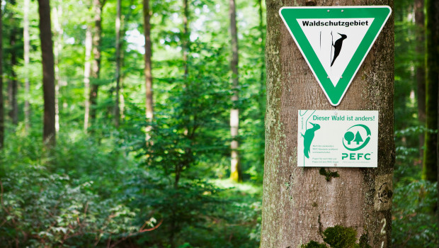 Immer mehr holzverarbeitende Unternehmen verwenden zertifiziertes Holz und belegen dies beispielsweise durch die PEFC-Zertifizierung.