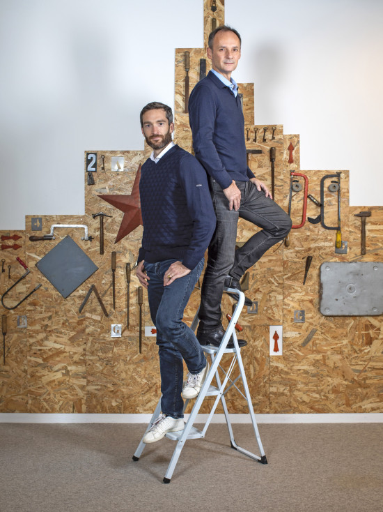 Die Franzosen Philippe de Chanville (l.) und Christian Raisson haben ManoMano 2013 gegründet. 