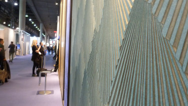 Die neuen Tapeten sind künstlerisch, haptisch und elegant